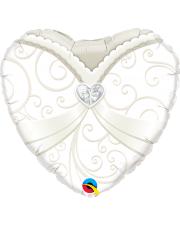 Geschenkballon Braut 45cm