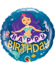 Geschenkballon Meerjungfrau 45cm