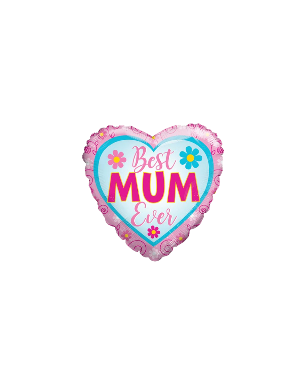 Geschenkballon Best Mum 45cm