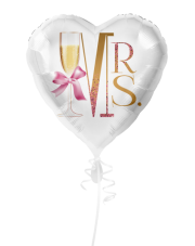 Geschenkballon Mrs. 71cm