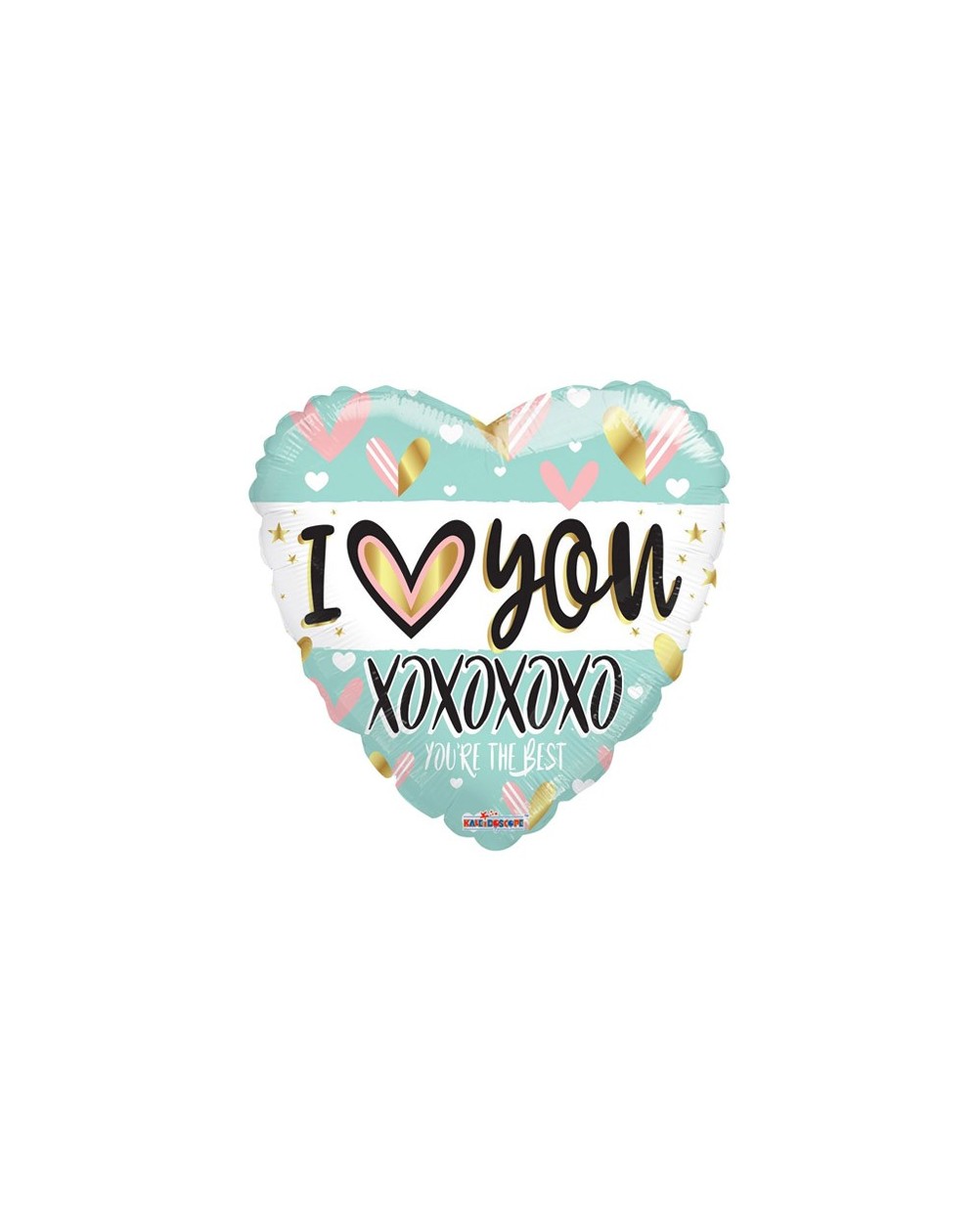 Geschenkballon I love you XOXOXO 45cm