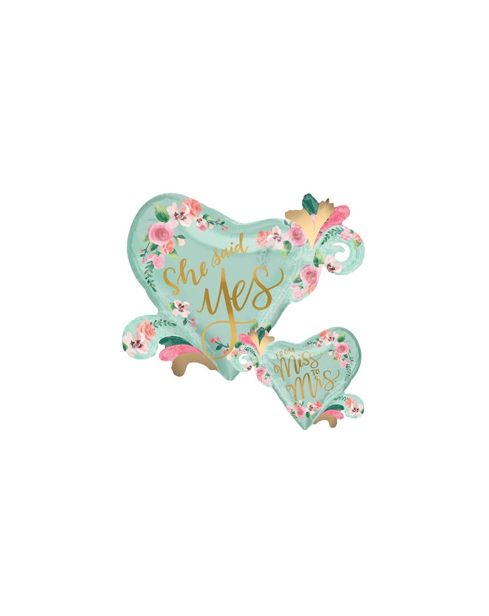 Geschenkballon She said yes 82cm