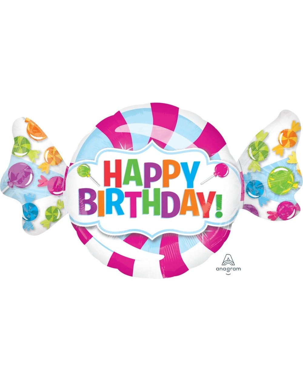 Geschenkballon Sweet Shop 101cm