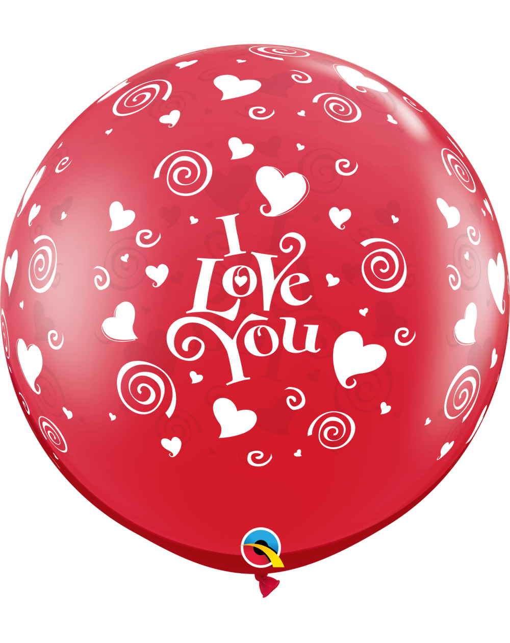 Riesenballon I Love You Hearts 75cm