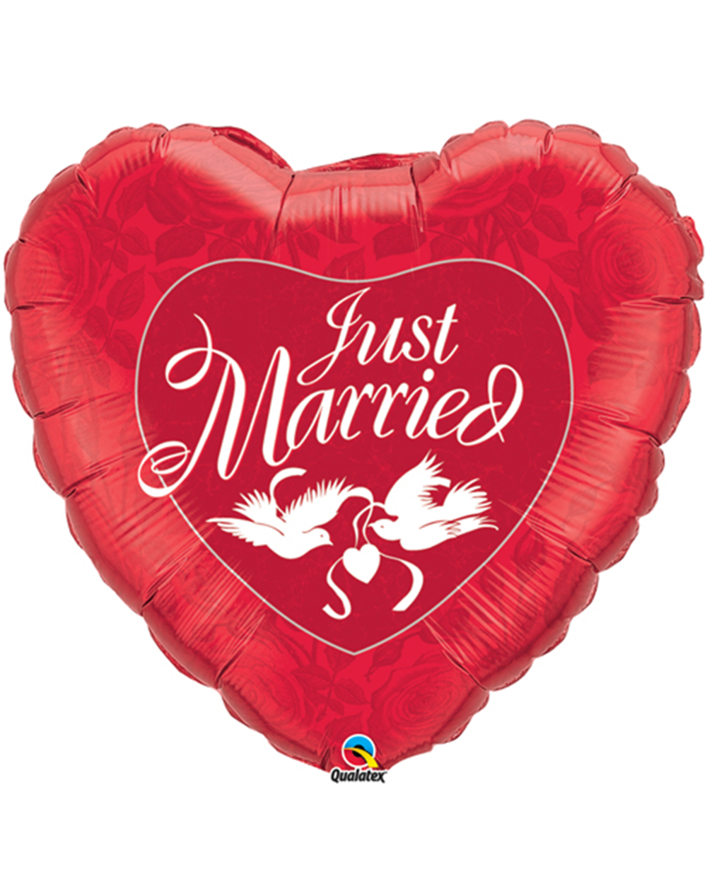 Geschenkballon Hochzeit Just Married 92cm